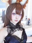 [Cosplay] 屿鱼 - 碧蓝航线 天城 礼服 [65P-150MB]