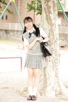 [Lovepop] Yui Iruma 入間ゆい - Photosets 006 Schoolgirl Uniform (Knit Vest)