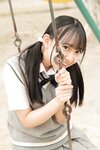 [Lovepop] Yui Iruma 入間ゆい - Photosets 006 Schoolgirl Uniform (Knit Vest)