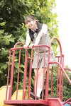 [Lovepop] Yui Iruma 入間ゆい - Photosets 006 Schoolgirl Uniform (Knit Vest)