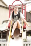 [Lovepop] Yui Iruma 入間ゆい - Photosets 006 Schoolgirl Uniform (Knit Vest)