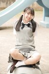 [Lovepop] Yui Iruma 入間ゆい - Photosets 006 Schoolgirl Uniform (Knit Vest)