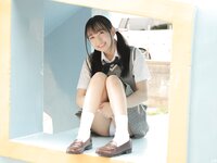 [Lovepop] Yui Iruma 入間ゆい - Photosets 006 Schoolgirl Uniform (Knit Vest)