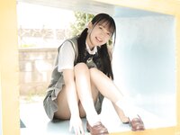 [Lovepop] Yui Iruma 入間ゆい - Photosets 006 Schoolgirl Uniform (Knit Vest)