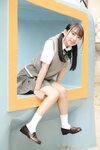 [Lovepop] Yui Iruma 入間ゆい - Photosets 006 Schoolgirl Uniform (Knit Vest)