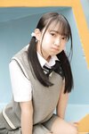 [Lovepop] Yui Iruma 入間ゆい - Photosets 006 Schoolgirl Uniform (Knit Vest)