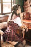 [Lovepop] Yui Iruma 入間ゆい - Photosets 012 Schoolgirl Uniform (Check Vest)