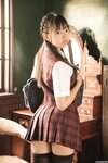 [Lovepop] Yui Iruma 入間ゆい - Photosets 012 Schoolgirl Uniform (Check Vest)