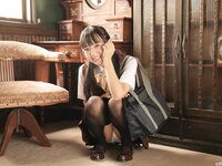 [Lovepop] Yui Iruma 入間ゆい - Photosets 012 Schoolgirl Uniform (Check Vest)