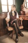 [Lovepop] Yui Iruma 入間ゆい - Photosets 012 Schoolgirl Uniform (Check Vest)