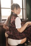 [Lovepop] Yui Iruma 入間ゆい - Photosets 012 Schoolgirl Uniform (Check Vest)
