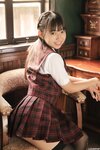 [Lovepop] Yui Iruma 入間ゆい - Photosets 012 Schoolgirl Uniform (Check Vest)