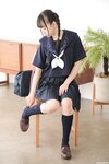 [Lovepop] Yui Iruma 入間ゆい - Photosets 036 Schoolgirl Uniform (Summer Sailor)