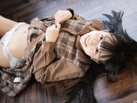 [Lovepop] Yui Iruma 入間ゆい - Photosets 031 Private Clothes (Brown Dress)
