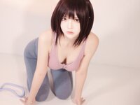 [Cosplay] Fengmaoss 疯猫ss - White Valentine's Day Lucky Bag - Sportswear 白色情人节福袋 运动衣