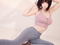 [Cosplay] Fengmaoss 疯猫ss - White Valentine's Day Lucky Bag - Sportswear 白色情人节福袋 运动衣