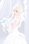 [Cosplay] Shika小鹿鹿 - FGO Saber花嫁