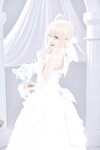 [Cosplay] Shika小鹿鹿 - FGO Saber花嫁