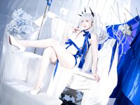[Cosplay] 封疆疆v 碧蓝航线 可畏 礼服 [32P-934MB]
