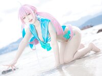 [Cosplay] Takanashi Hanari - Aqua