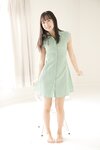 [Lovepop] Yui Iruma 入間ゆい - Photosets 019 Private Clothes (Green Dress)