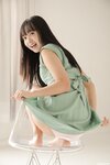 [Lovepop] Yui Iruma 入間ゆい - Photosets 019 Private Clothes (Green Dress)