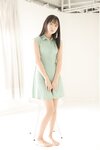 [Lovepop] Yui Iruma 入間ゆい - Photosets 019 Private Clothes (Green Dress)