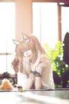 [Cosplay] Kudo Shingo 工藤新伍 - Angelina Xia Hui Swimsuit 安洁莉娜 夏卉泳装