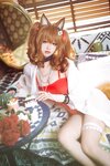 [Cosplay] Kudo Shingo 工藤新伍 - Angelina Xia Hui Swimsuit 安洁莉娜 夏卉泳装