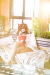 [Cosplay] Kudo Shingo 工藤新伍 - Angelina Xia Hui Swimsuit 安洁莉娜 夏卉泳装