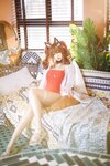 [Cosplay] Kudo Shingo 工藤新伍 - Angelina Xia Hui Swimsuit 安洁莉娜 夏卉泳装