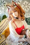 [Cosplay] Kudo Shingo 工藤新伍 - Angelina Xia Hui Swimsuit 安洁莉娜 夏卉泳装
