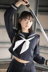 [Lovepop] Yui Iruma 入間ゆい - Photosets 018 Schoolgirl Uniform (Sailor)