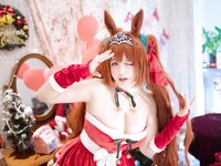 [Cosplay] 阿半今天很开心 - 赛马娘 大和赤骥·绯红的星落之夜