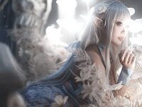 [Cosplay] Xiao Wanneng 小完能干脆面 - Emilia 爱蜜莉雅