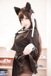[Cosplay] Shiraga Yanko 白神泱 - Black Stocking Beast Ear 黑丝兽耳