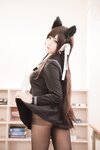 [Cosplay] Shiraga Yanko 白神泱 - Black Stocking Beast Ear 黑丝兽耳