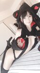 [Cosplay] Ningning Sakurai 桜井宁宁 - Little Black Cat 小黑猫