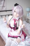 [Cosplay] Tako 菌烨 - Mash Valentine Maid 玛修情人节女仆