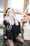 [Cosplay] Niyeye 白烨烨 - Nun 修女