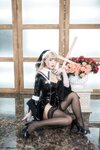 [Cosplay] Niyeye 白烨烨 - Nun 修女