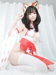 [Cosplay] 小姐姐白银 - 神社小狐狸