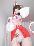 [Cosplay] 小姐姐白银 - 神社小狐狸