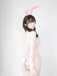 [Cosplay] 小姐姐白银 透明ウサギガール