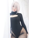 [Cosplay] Niyeye 白烨烨 - Sweater Set 毛衣套装