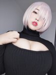 [Cosplay] Niyeye 白烨烨 - Sweater Set 毛衣套装