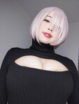 [Cosplay] Niyeye 白烨烨 - Sweater Set 毛衣套装