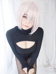 [Cosplay] Niyeye 白烨烨 - Sweater Set 毛衣套装