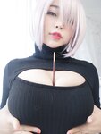 [Cosplay] Niyeye 白烨烨 - Sweater Set 毛衣套装