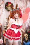 [Cosplay] 阿半今天很开心 -大和赤骥 绯红的星落之夜 [48P-879MB]